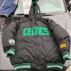 Vintage Boston Celtics Bomber Jacket